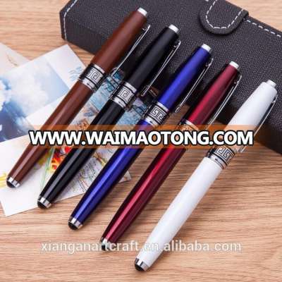 metal promotional advertisement business signature of ballpen office gift of gel ballpoint pen